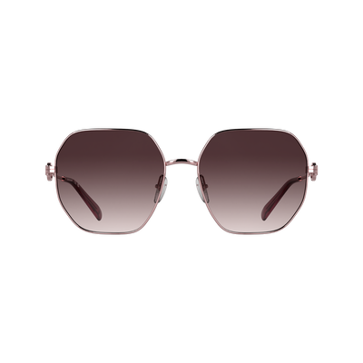 Lunettes de soleil , Autre - Rose/D&eacute;grad&eacute; rose