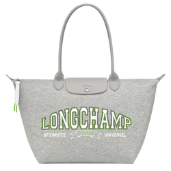 Shopping bag L Le Pliage Collection , Tela - Grigio