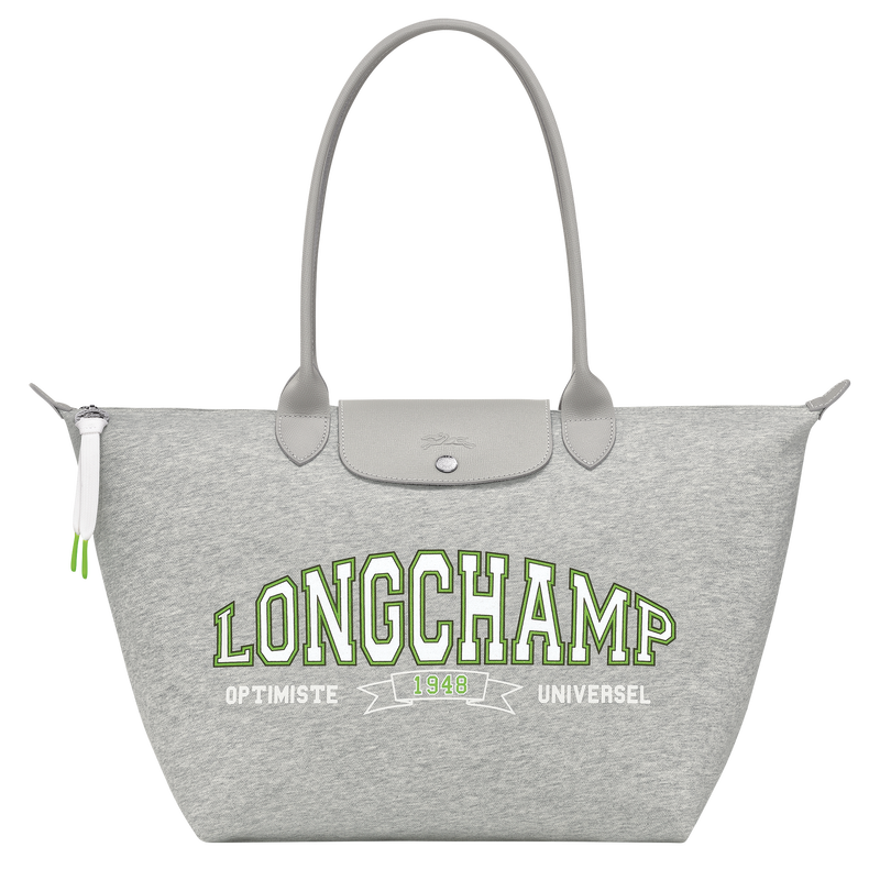 Le Pliage Collection Bolso shopper L Tela Gris Longchamp EN