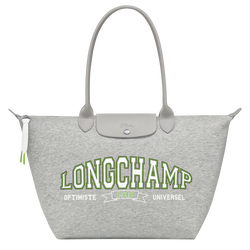 Shopping bag L Le Pliage Collection , Tela - Grigio