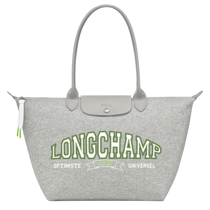 Le Pliage Collection L Tote bag , Grey - Canvas  - View 1 of  6