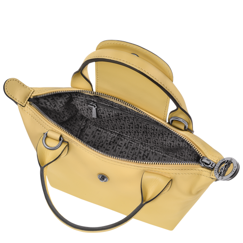 Handtasche XS Le Pliage Xtra , Leder - Weizengelb - Ansicht 5 von 6