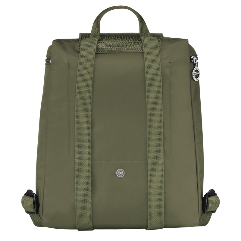 Rucksack M Le Pliage Green , Recyceltes Canvas - Fichte  - Ansicht 4 von 6