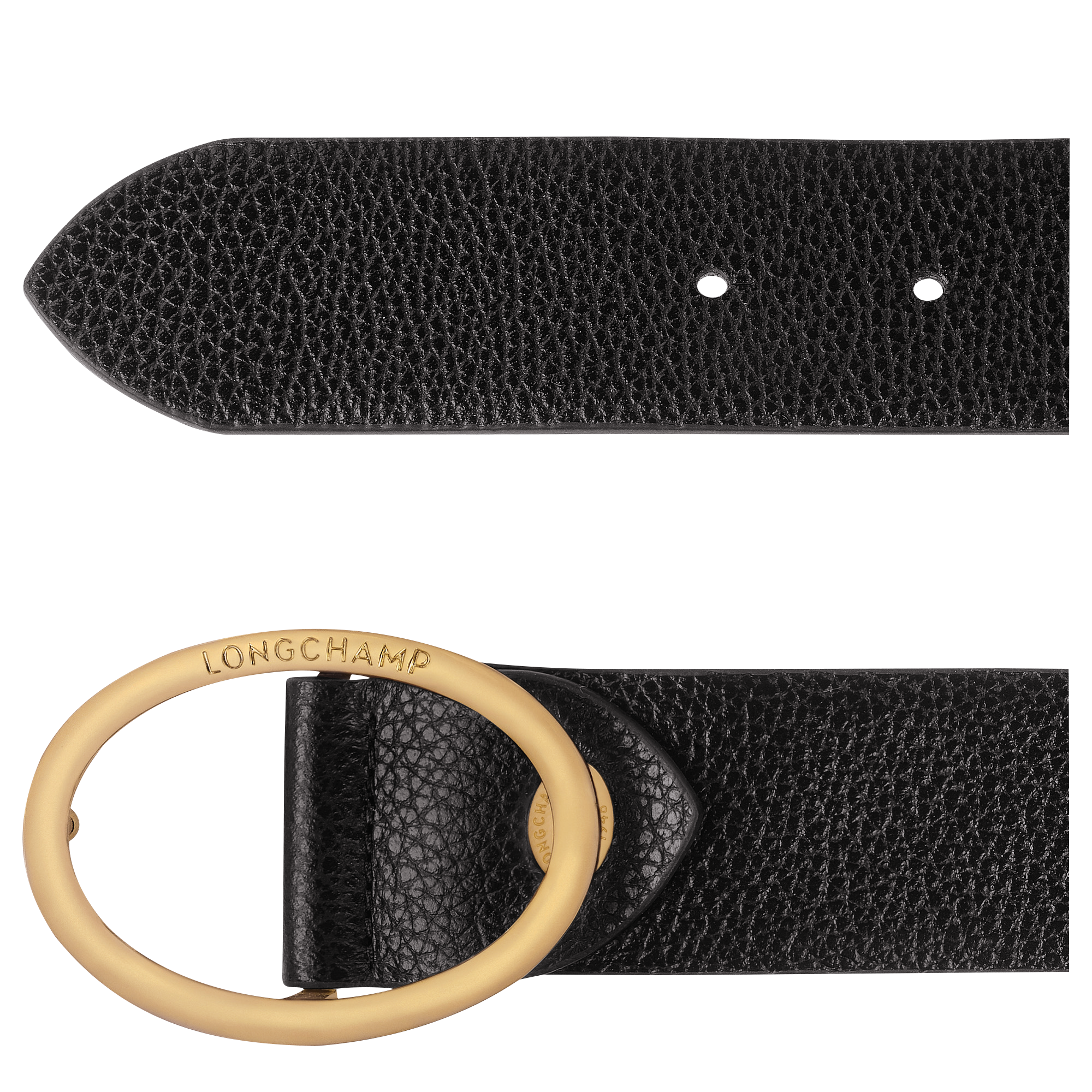 Ladies' belt, Black - View 3 of
3 - zoom in Le Foulonné Ladies' belt, Black