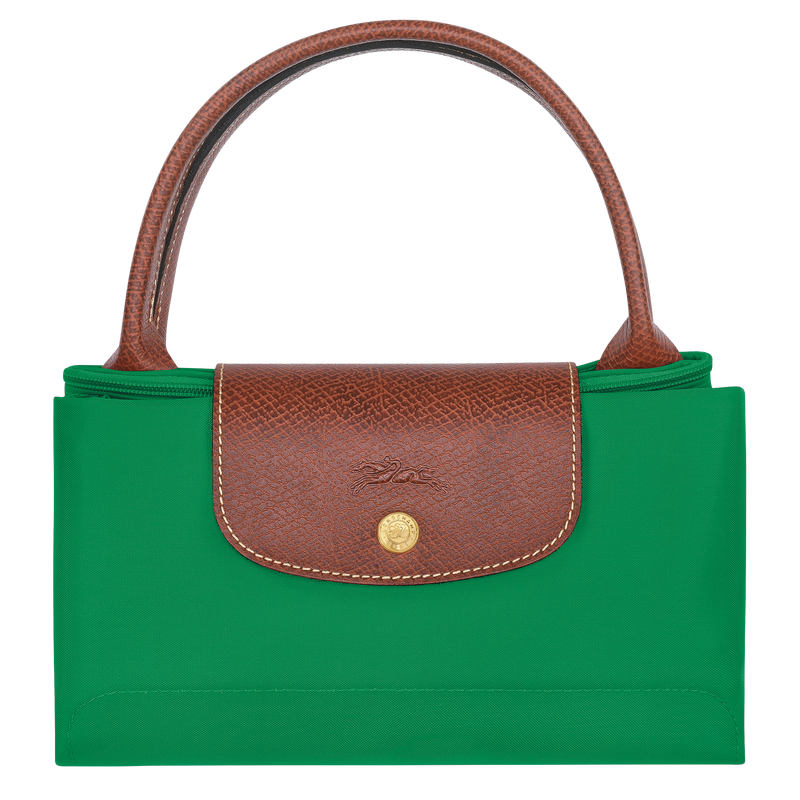Le Pliage Original M Handbag Green - Recycled canvas | Longchamp GB