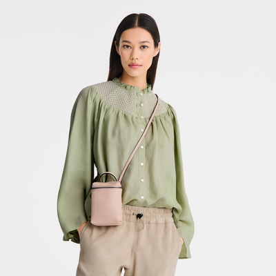 Le Pliage Xtra Crossbodytas XS , Nude - Leder