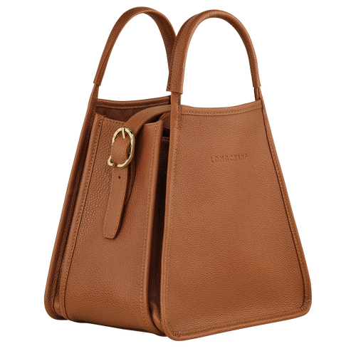 Handtasche S Le Foulonné , Leder - Caramel - Ansicht 3 von 7