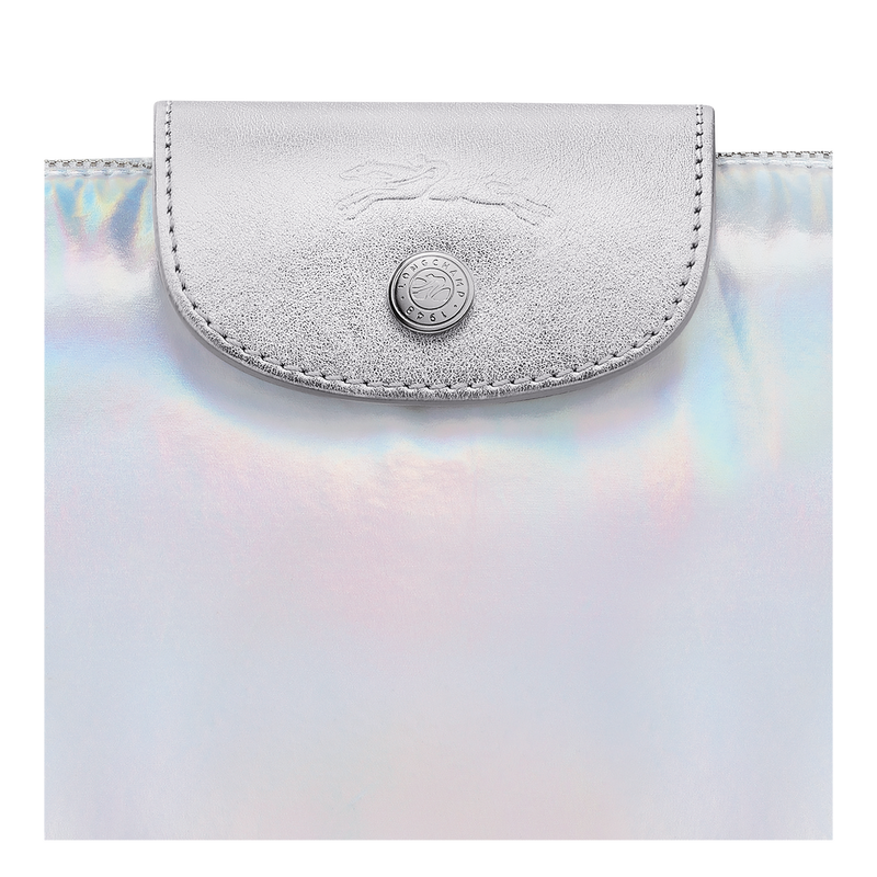 Le Pliage Collection XS Crossbody bag , Silver - Canvas  - View 6 of 6