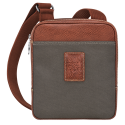 Boxford Crossbodytas XS , Bruin - Gerecycled canvas