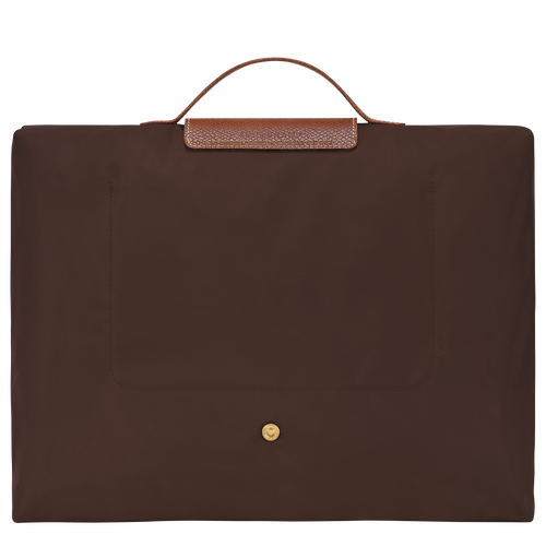 Le Pliage Original S Briefcase , Ebony - Recycled canvas - View 4 of  5