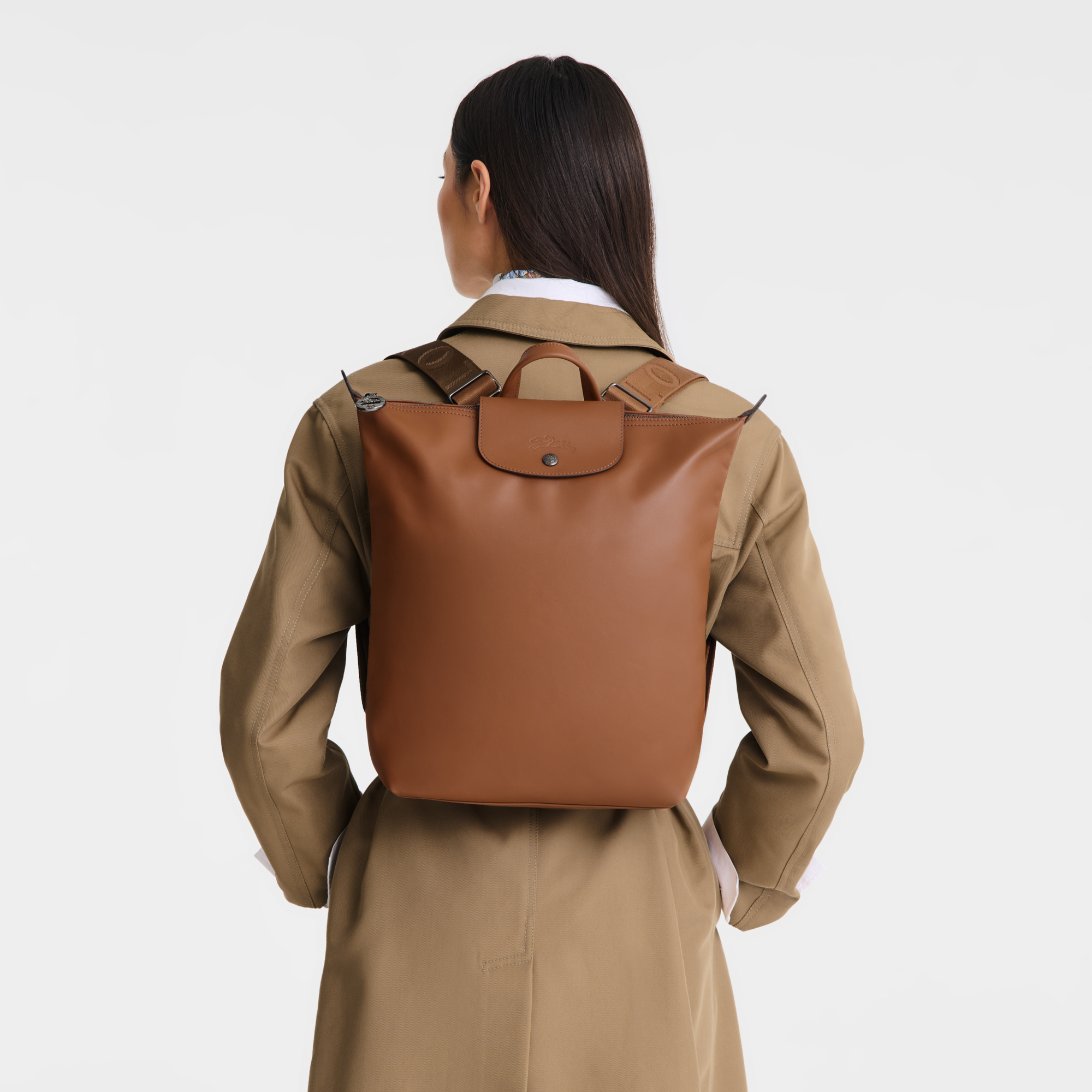 Backpack M, Cognac - View 2 of
6 - zoom in Le Pliage Xtra Backpack M, Cognac