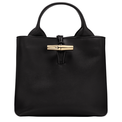 Handtasche S Le Roseau , Leder - Schwarz