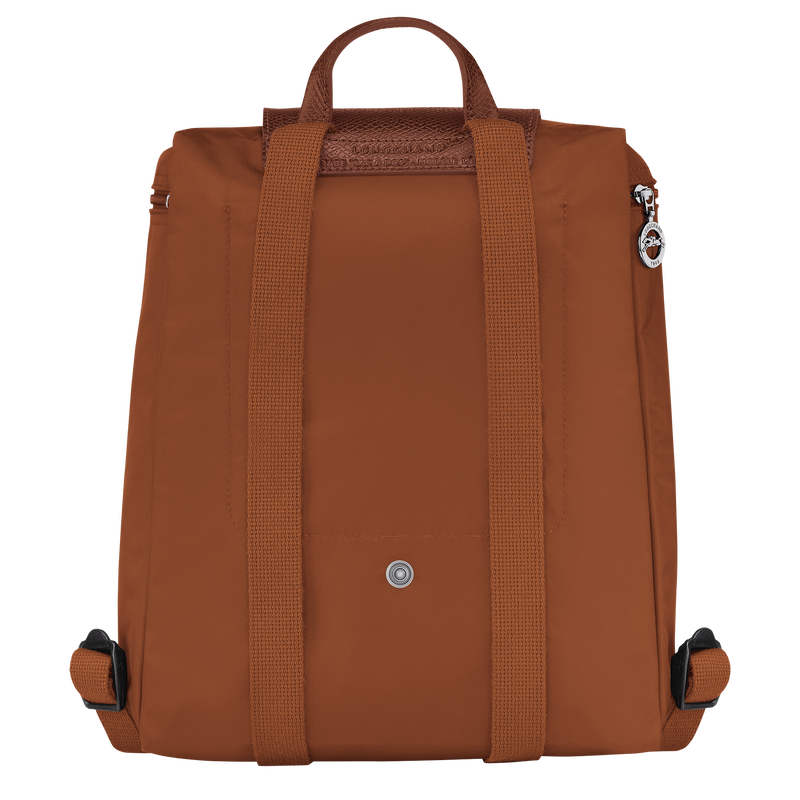 Le Pliage Green Rugzak M , Cognac - Gerecycled canvas  - Weergave 3 van  5