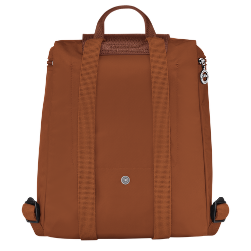 Le Pliage Green M Backpack , Cognac - Recycled canvas - View 3 of 5