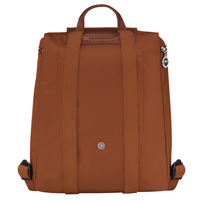 Le Pliage Green M Backpack , Cognac - Recycled canvas  - View 3 of 5