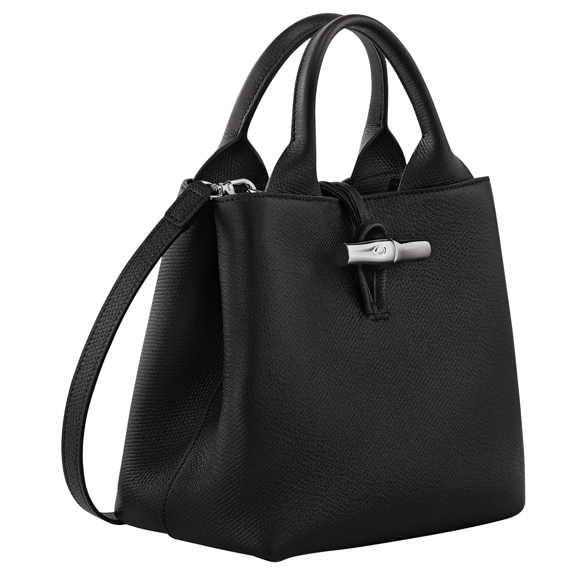 Le Roseau Handtasche S, Schwarz