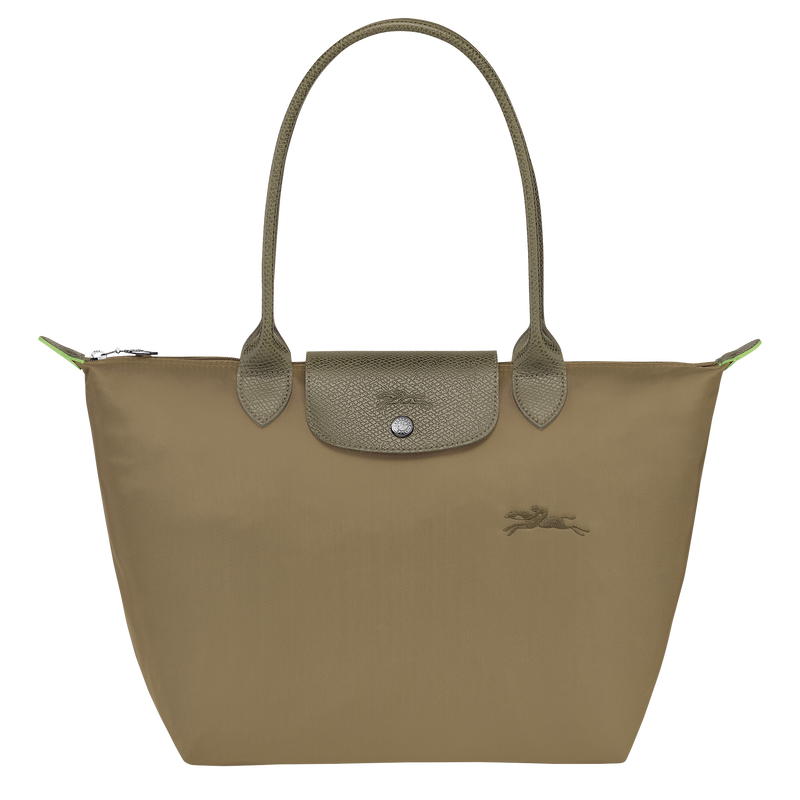 Le Pliage Green M Tote bag , Artichoke - Recycled canvas  - View 1 of  6