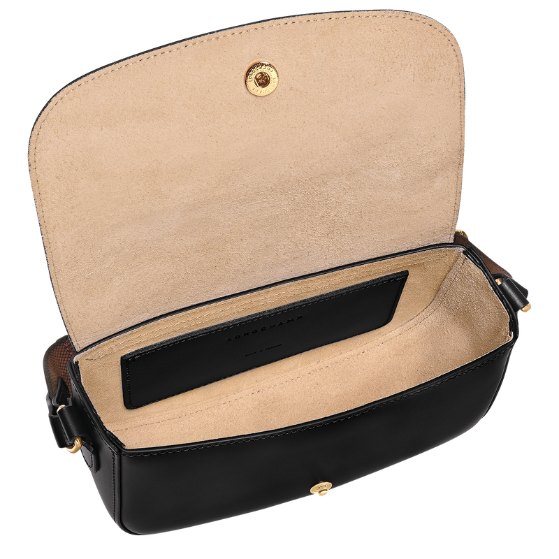 &Eacute;pure S Crossbody bag , Black - Leather  - View 4 of 5