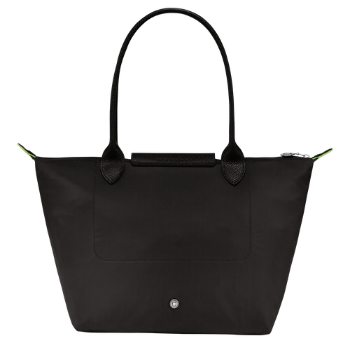 Sac cabas M Le Pliage Green , Toile recyclée - Noir - Vue 4 de 7