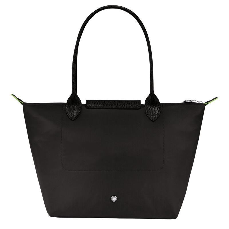 Le Pliage Green M Tote bag , Black - Recycled canvas  - View 4 of  7