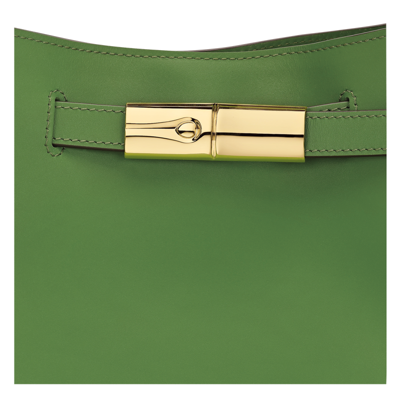 Le Smart Bolso de hombro L , Cuero - Matcha  - Vista 5 de 5