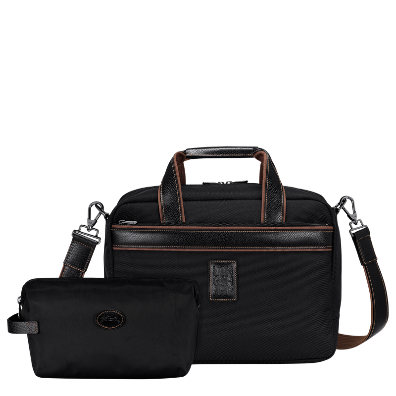 Boxford S Travel bag , Black - Recycled canvas  - View 5 of  5