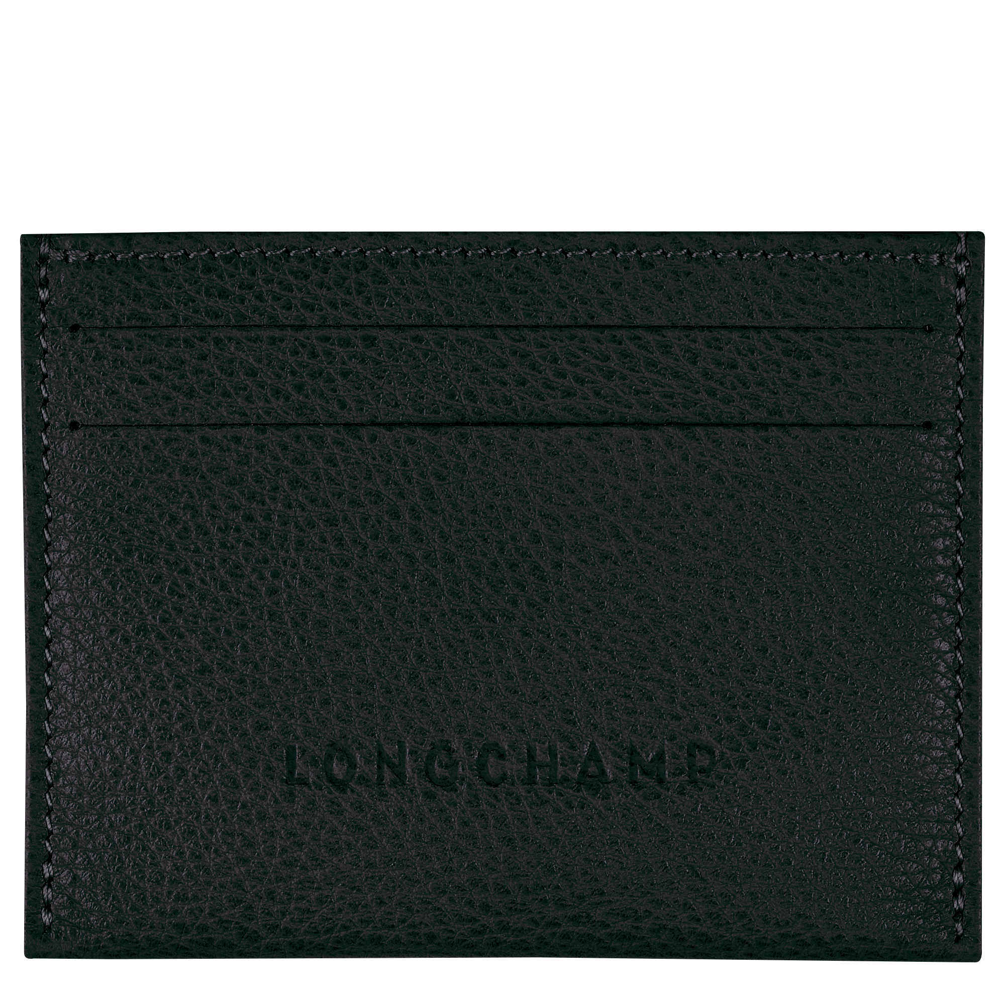 Le Foulonné Karten-Etui, Schwarz