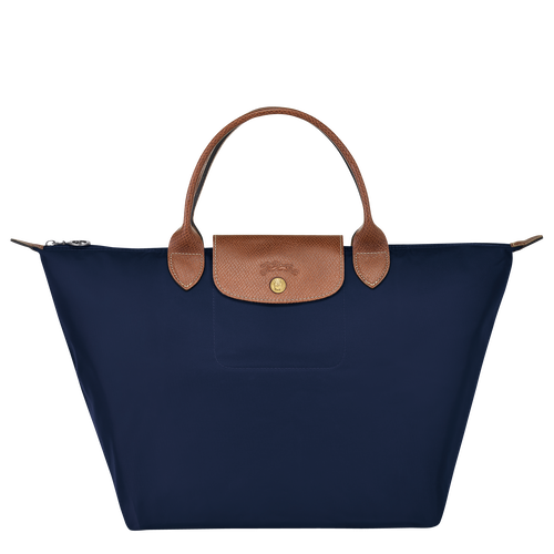 トップハンドルバッグ M ル プリアージュ オリジナル ネイビー L ロンシャン Jp