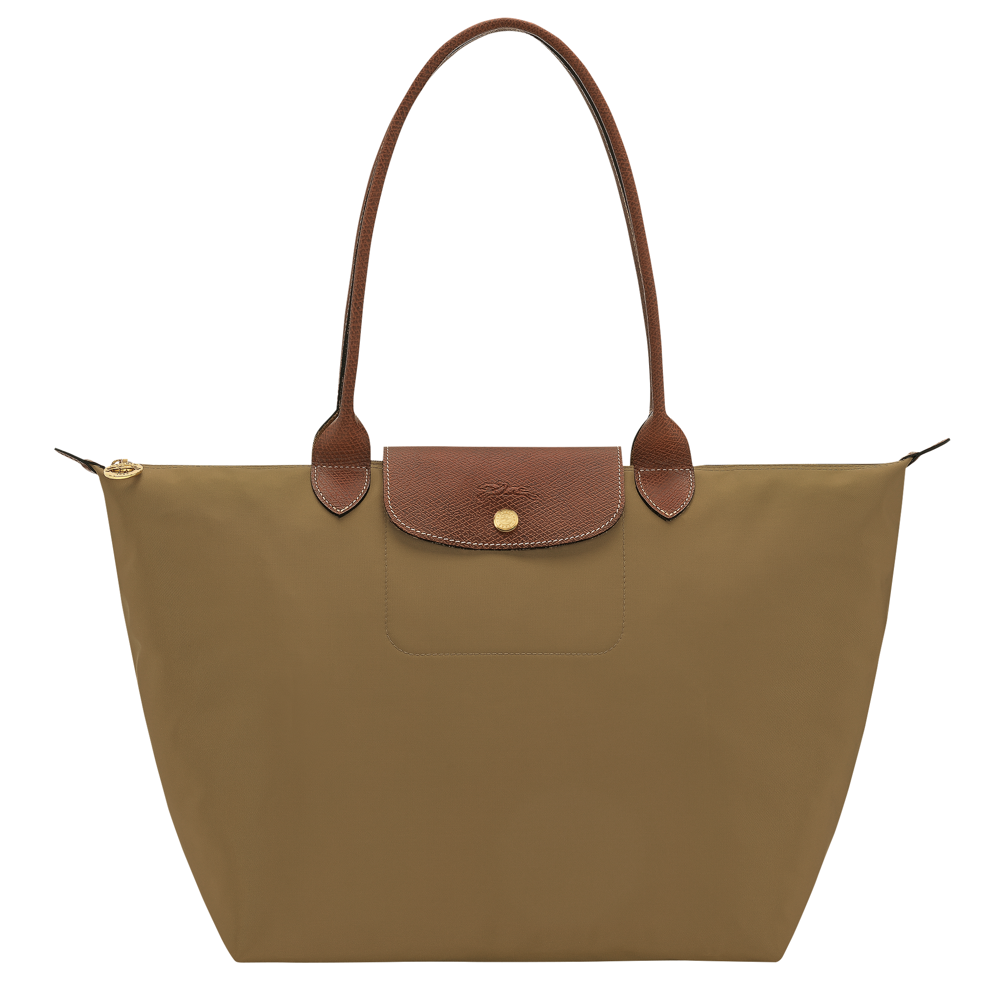 Le Pliage Original Tote bag L, Olive
