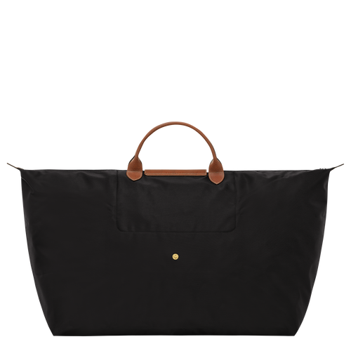 Le Pliage Original M Travel bag , Black - Recycled canvas - View 4 of 6