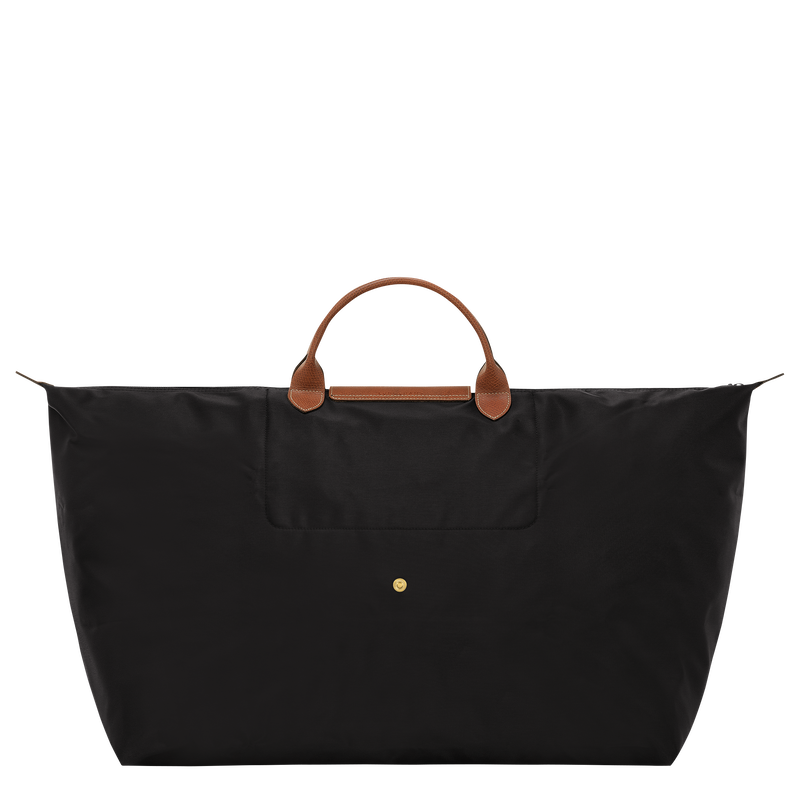 Le Pliage Original M Travel bag , Black - Recycled canvas  - View 4 of 6