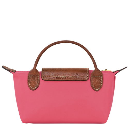 Trousse cosmétiques avec poignée Le Pliage Original , Toile recyclée - Grenadine - Vue 4 de 5