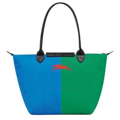 Longchamp x Robert Indiana Shopping bag M,  Rosso/Navy