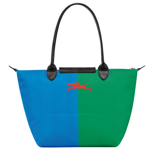 Shopping bag M Longchamp x Robert Indiana , Tela - Rosso - View 4 of  6