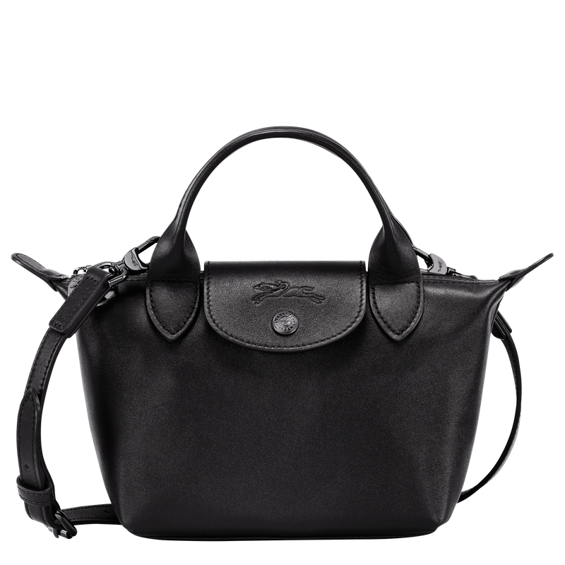 Le Pliage Xtra 手提包 XS , 黑色 - 皮革  - 查看 1 6