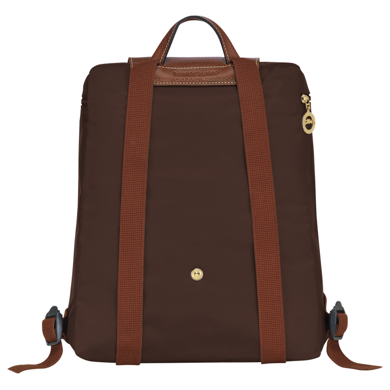 Le Pliage Original M Backpack , Ebony - Recycled canvas  - View 4 of 5