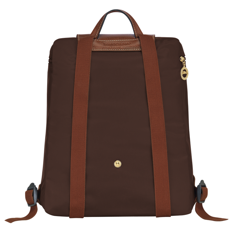 Le Pliage Original M Backpack , Ebony - Recycled canvas  - View 4 of 5