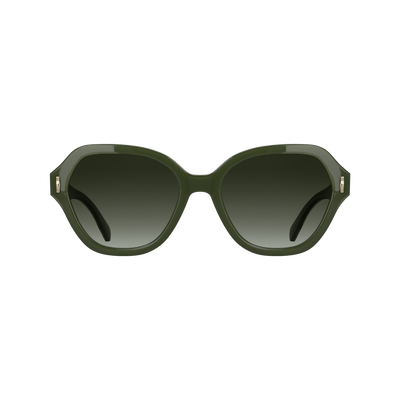 Lunettes de soleil , Ac&eacute;tate - Kaki