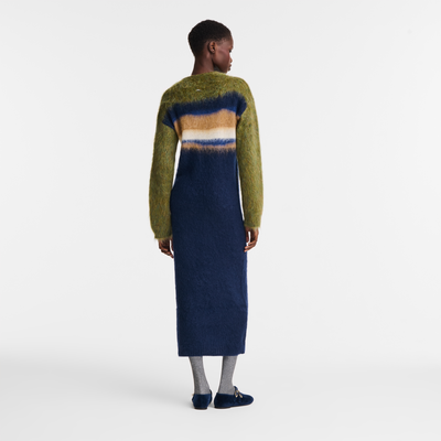 Robe , Maille - Marine