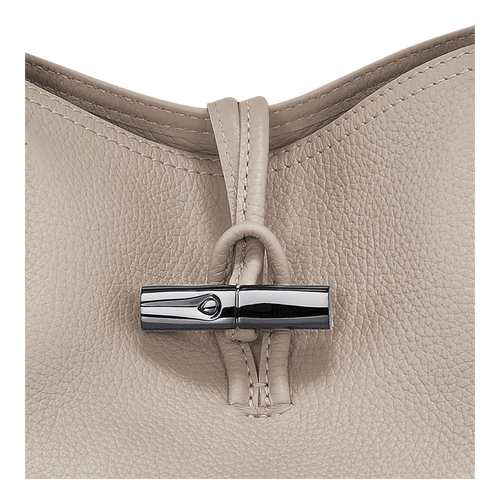 Le Roseau Essential L Tote bag , Clay - Leather - View 6 of 6