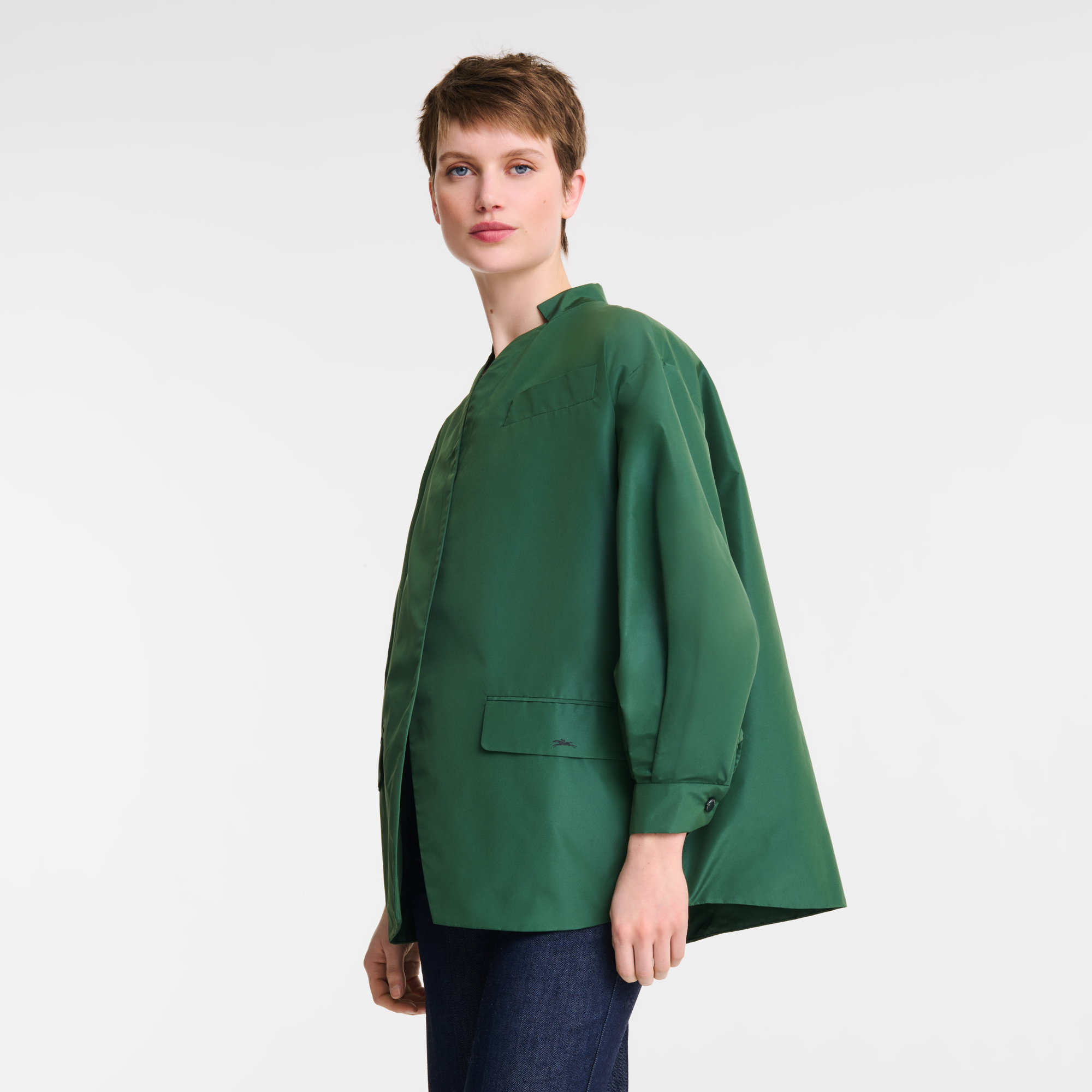 Kimonojacke, Englischgrün - Ansicht 4 von
4 - Zoom vergrößern null Kimonojacke, Englischgrün