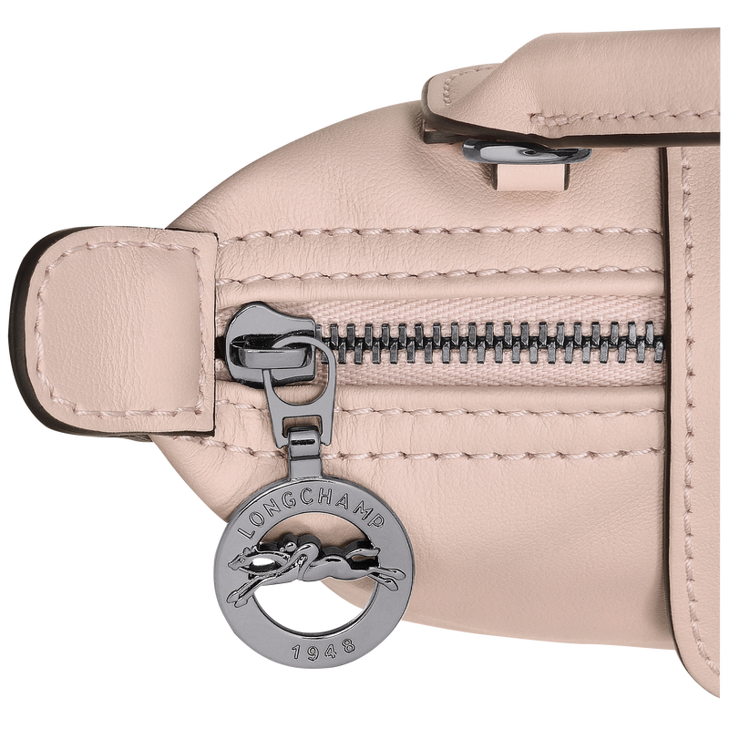 Le Pliage Xtra XS Pouch , Nude - Leather  - View 6 of  6