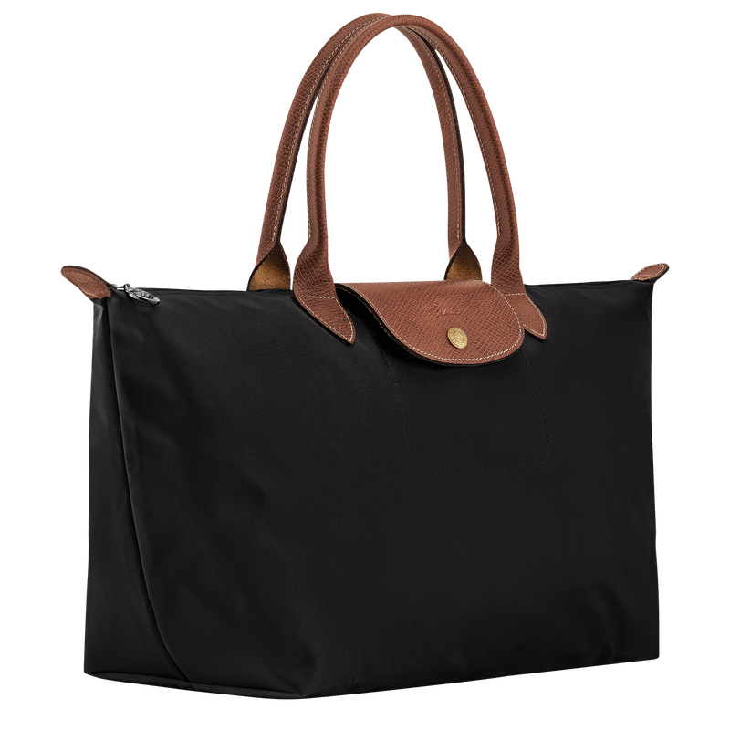 Le Pliage Original L Handbag , Black - Canvas  - View 3 of  8