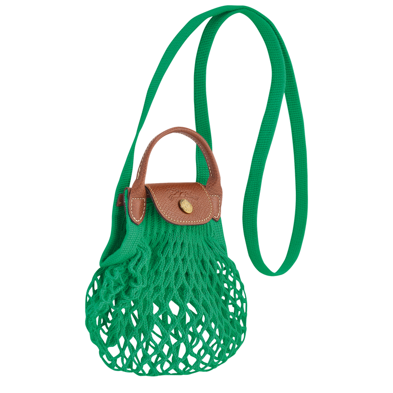 Le Pliage Filet 斜揹袋 XS , 綠色 - 帆布  - 查看 2 3