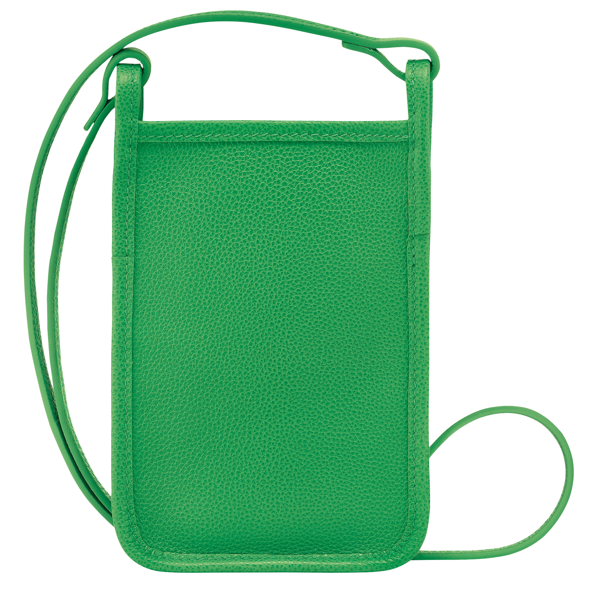 Le Foulonné Mobiltelefon-Etui mit Lederbändchen, Rasen