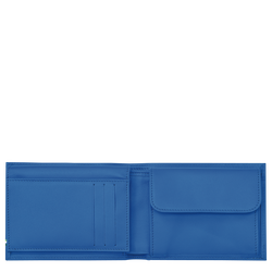 Longchamp sur Seine Wallet , Cobalt - Leather