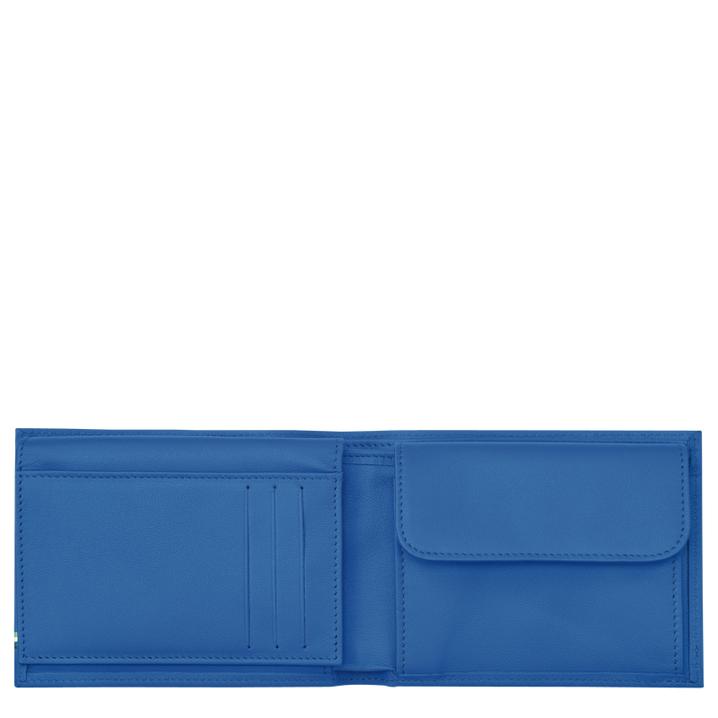 Longchamp sur Seine Wallet , Cobalt - Leather  - View 2 of  3