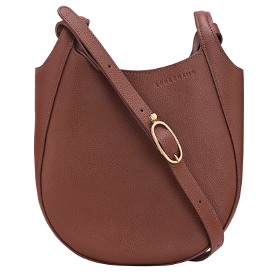 Le Foulonn&eacute; S Crossbody bag , Coffee - Leather