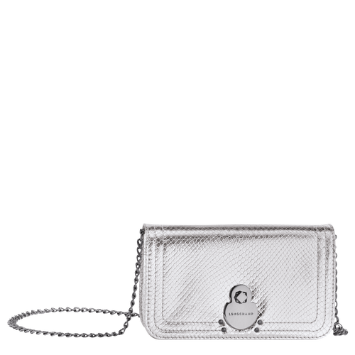Enveloptasje met ketting, 023 Zilver Enveloptasje met ketting, 023 Zilver, hi-res