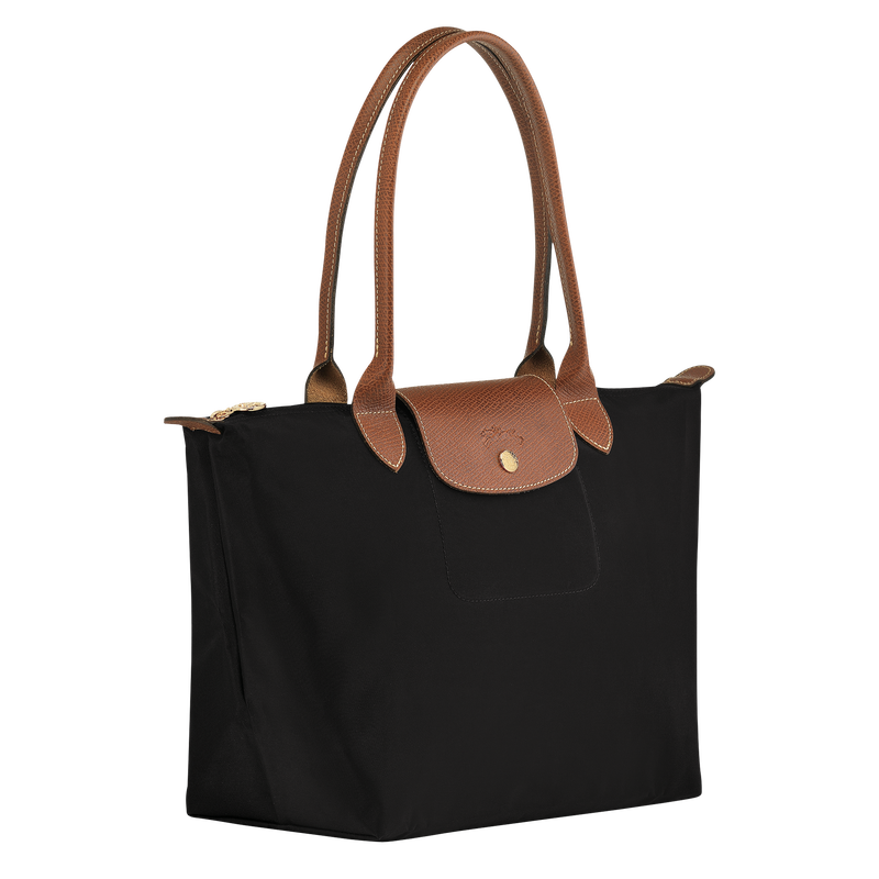 Le Pliage Original M Tote bag , Black - Recycled canvas  - View 3 of 6